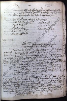 Acta capitular de 4 de noviembre de 1524