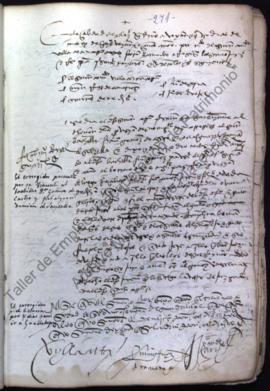 Acta capitular de 24 de marzo de 1525
