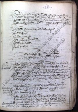 Acta capitular de 5 de mayo de 1525
