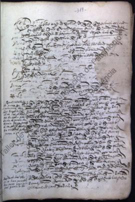 Acta capitular de 6 de octubre de 1525