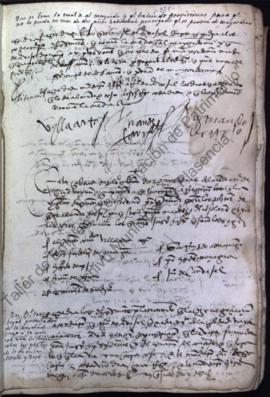Acta capitular de 16 de octubre de 1525