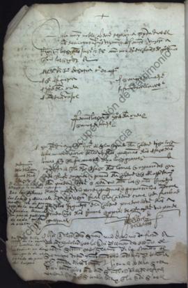 Acta capitular de 30 de mayo de 1522