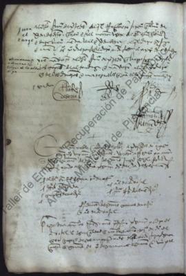 Acta capitular de 16 de agosto de 1522
