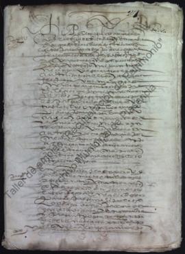 Cuaderno de cortes del rey Alfonso XI otorgando el ordenamineto de cortes a los procuradores de P...