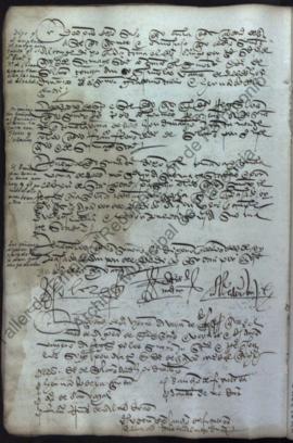 Acta capitular de 22 de agosto de 1522