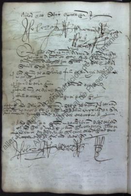 Acta capitular de 29 de agosto de 1522
