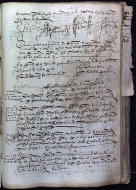 Acta capitular de 19 de septiembre de 1522
