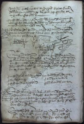 Acta capitular de 3 de octubre de 1522