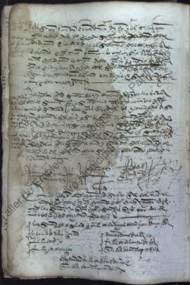 Acta capitular de 7 de noviembre de 1522