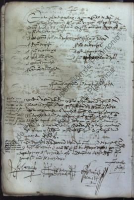 Acta capitular de 5 de diciembre de 1522