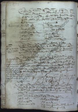 Acta capitular de 22 de abril de 1523