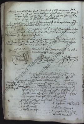 Acta capitular de 30 de mayo de 1523