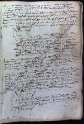 Acta capitular de 12 de junio de 1523