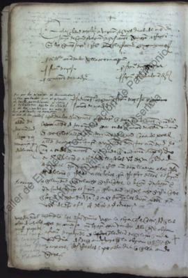 Acta capitular de 26 de junio de 1523