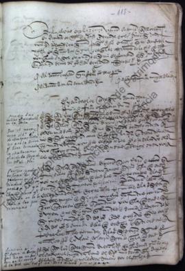 Acta capitular de 14 de agosto de 1523
