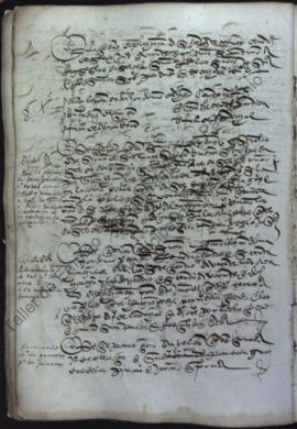 Acta capitular de 7 de noviembre de 1523