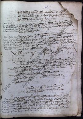Acta capitular de 27 de noviembre de 1523