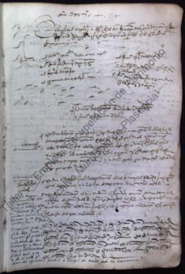 Acta capitular de 2 de enero de 1524