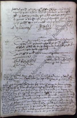 Acta capitular de 23 de enero de 1524