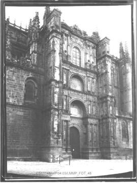 Fachada principal de la Catedral. Plasencia.