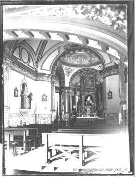 Interior del Santuario de la Virgen del Puerto. Plasencia