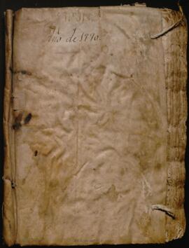 Libro de Actas Capitulares 1770