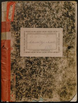 Libro de Actas Capitulares 1890