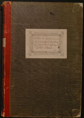 Libro de Actas Capitulares 1902