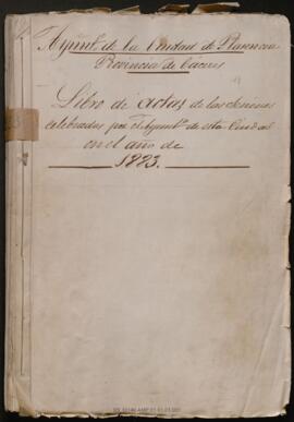 Libro de Actas Capitulares 1883