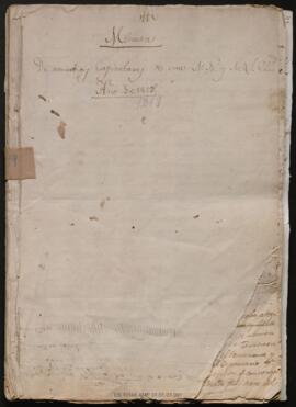 Libro de Actas Capitulares 1819