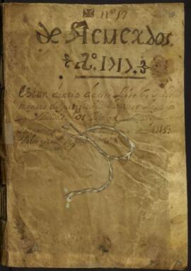 Libro de Actas Capitulares 1717
