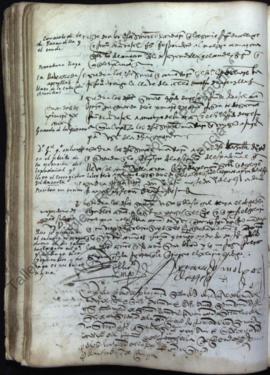 Acta capitular de 12 de noviembre de 1524