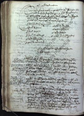 Acta capitular de postrero de diciembre de 1525 (sic)