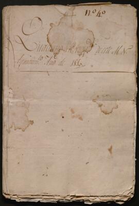 Libro de Actas Capitulares 1810