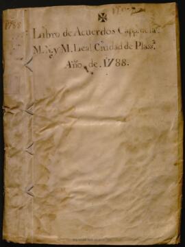 Libro de Actas Capitulares 1788