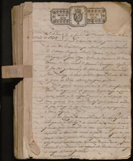 Libro de Actas Capitulares 1838