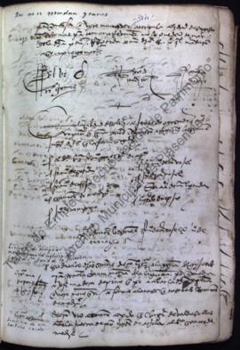Acta capitular de 11 de agosto  de 1525