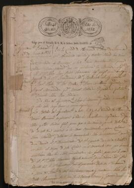 Libro de Actas Capitulares 1834