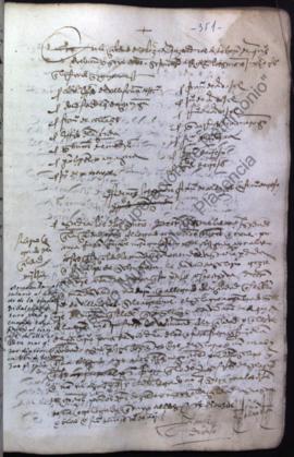 Acta capitular de 15 de febrero  de 1526