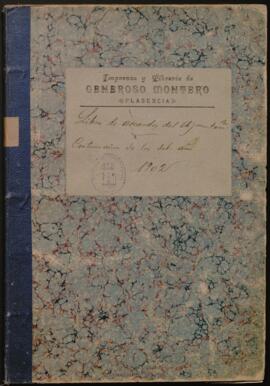 Libro de Actas Capitulares 1902