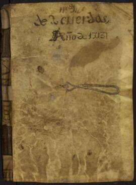 Libro de Actas Capitulares 1713