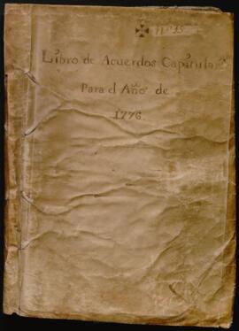 Libro de Actas Capitulares 1776