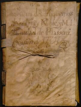 Libro de Actas Capitulares 1739