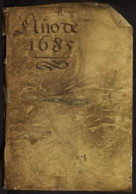 Libro de Actas Capitulares 1685