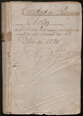 Libro de Actas Capitulares 1880