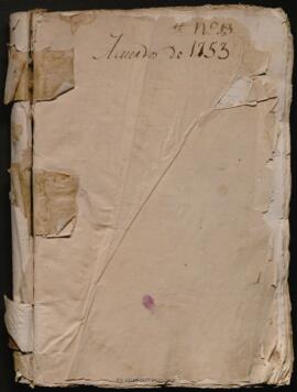 Libro de Actas Capitulares 1753