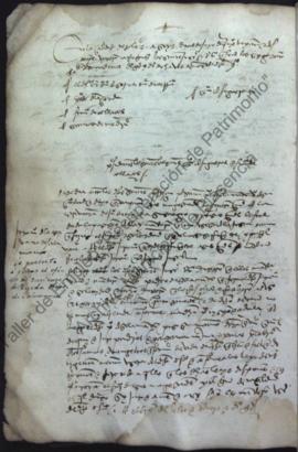 Acta capitular de 6 de junio de 1522