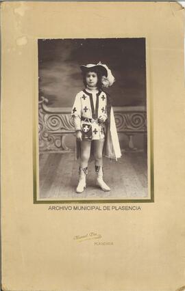 Retrato de niño de Fernando Sánchez - Ocaña Silva (Plasencia)