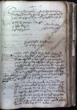 Acta capitular de 18 de julio de 1522