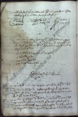 Acta capitular de 8 de agosto de 1522